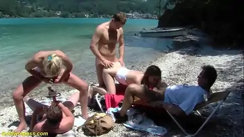 B public family therapy beach orgy