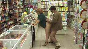 Saleswoman fucks with homeless