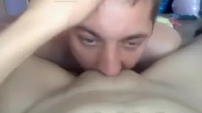 He eats her tasty pussy and she loves it