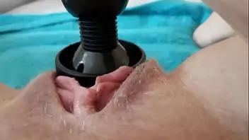 Fisting squirting pussy squirting solo