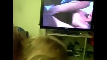 Fucking mom while she watches her show