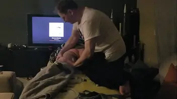 Hairless gay massage