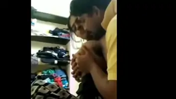Indian kissing boobs