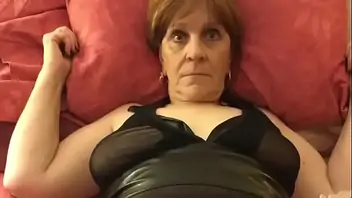 Lingerie mom wants sons cock in her ass