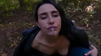 Real wet pussy outdoor