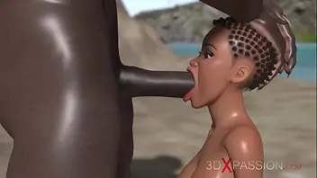 Young white teen fucked hard by big black